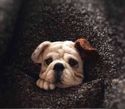 Diy Dieren Broche Vos Hond Kat Wol Naaldvilten Materiaal Pakket Wolvilt Craft Poke Set Handwerk: 08