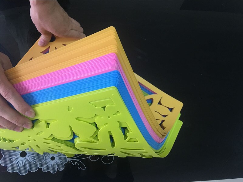 6pc Curtain wall panels hanging screen mobile living room entrance minimalist Chinese folding screen