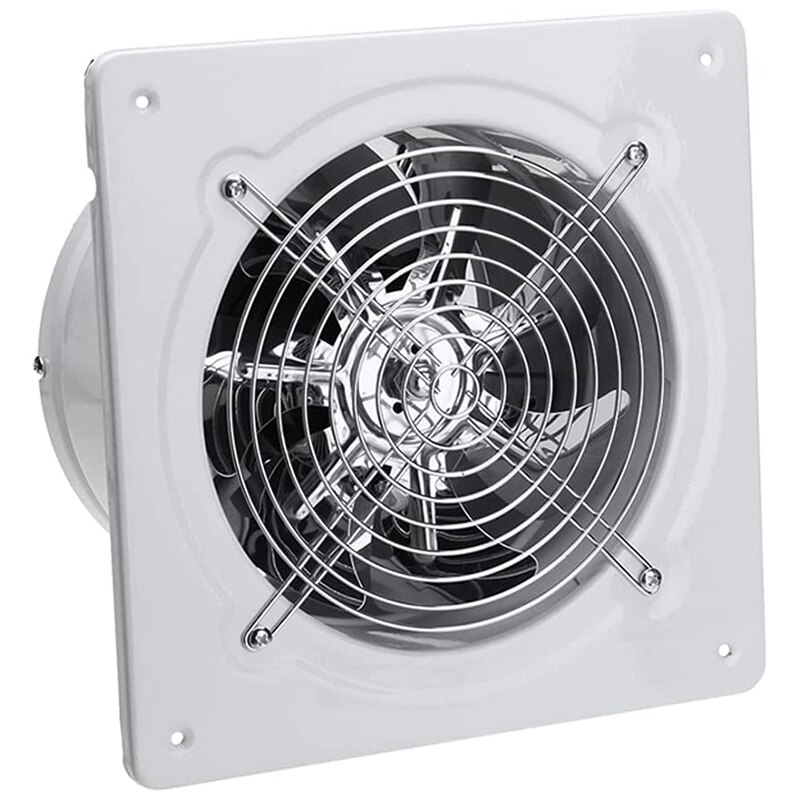 Exhaust Fan, Wall Mounted Vent Fans, Ventilation Blower For Bathroom Attic Window Basement: Light Grey