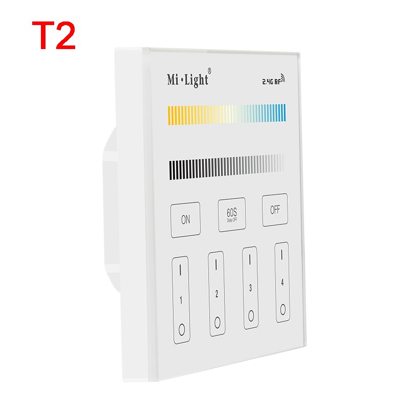 Pl2 40w farvetemperatur led panel lys driver 220v miboxer 2.4g cct smart panel fjernbetjening  b2/t2/ fut 091/ fut 006/ fut 007