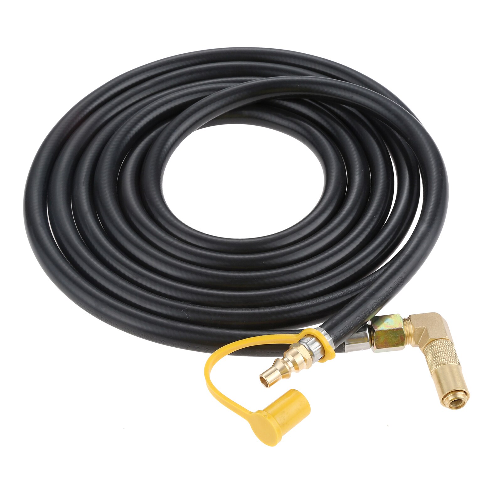 Propane Elbow Adapter Fitting with Extension Hose 12Ft RV Quick-Connect Kit fit for Blackstone 17"/22" Griddle