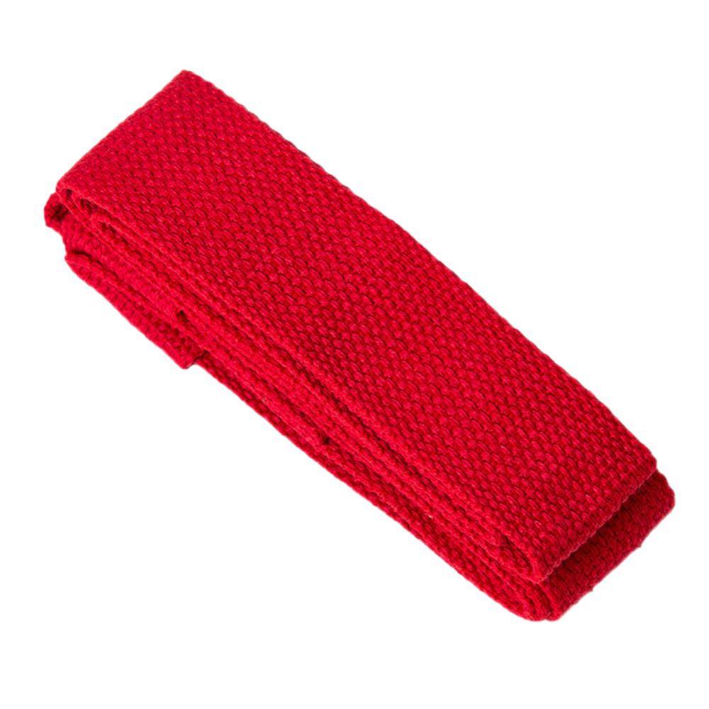 Yoga Mat Rope Adjustable Elastic Sports Sling Shoulder Carry Straps Belt Fitness Supplies Exercise Stretch Yoga Belt Fitness: Red