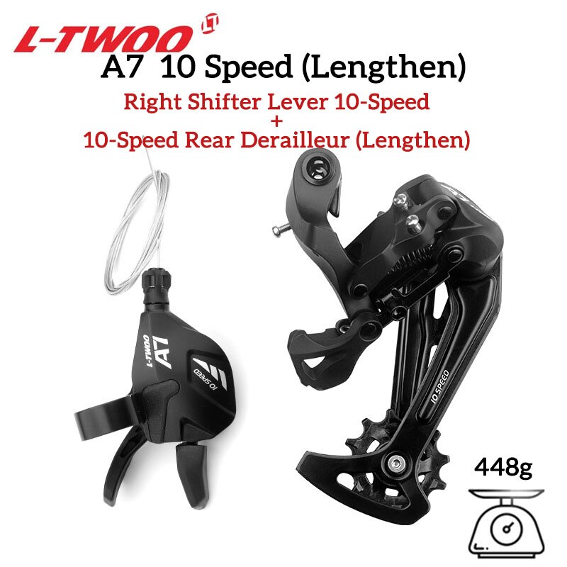 LTWOO AX/AT/A7/A5 Derailleurs Trigger Groupset 9/10/11/12S Shifter Lever Rear Derailleur Switches Compatible SRAM and SHIMANO: A7 RDL and 10S SL