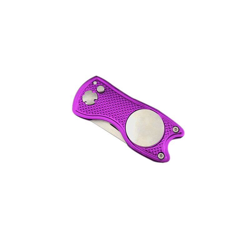 Mini Foldable Golf Divot Tool with Golf Ball Tool Marker Pitch Cleaner Golf Pitchfork Golf Accessories Putting Green Fork: Z