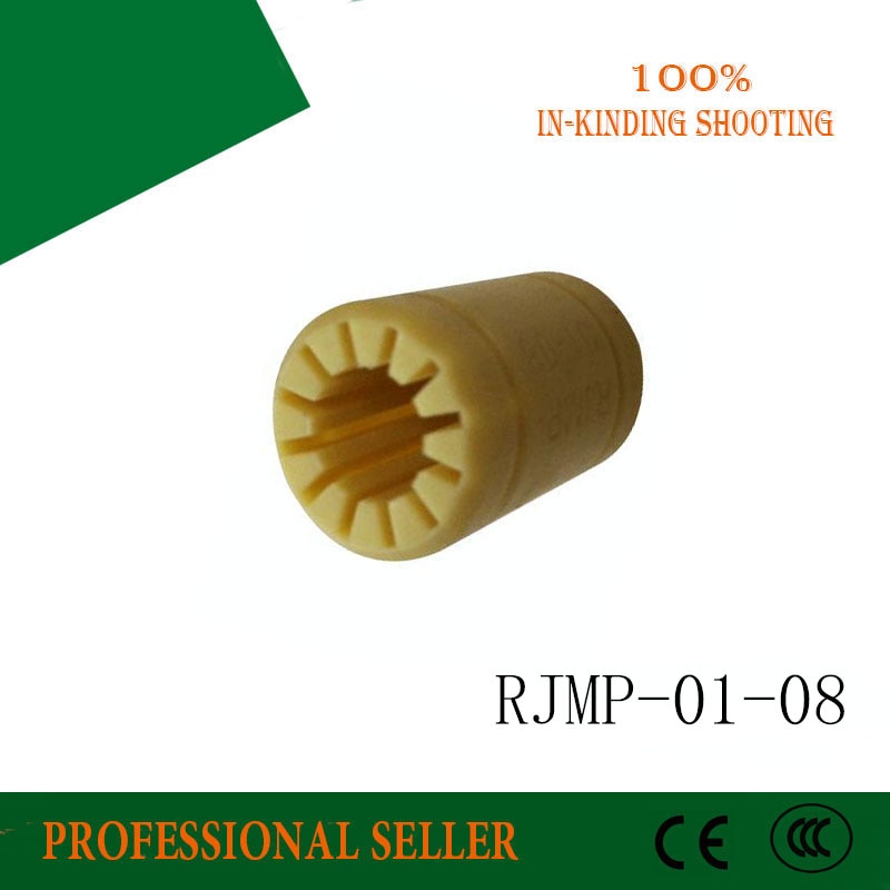 10 stk  lm8uu rjmp -01-08 fast polymer pilsner 8mm aksel plast pilsner 8 mm 8*16*25mm til 3d skriver  lm8uu 8mm id pilsner