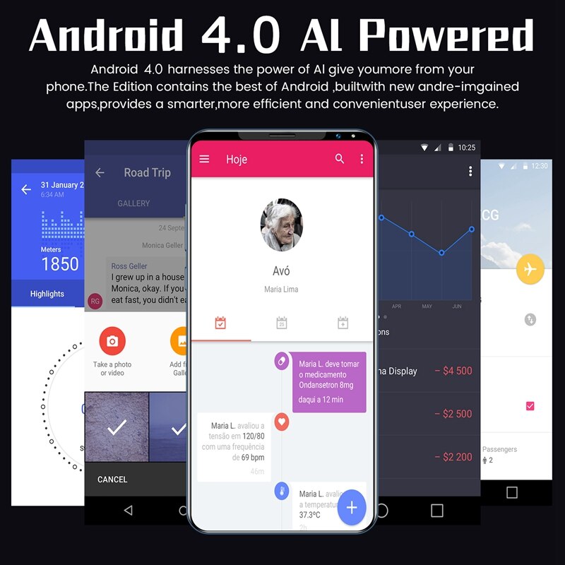 X3 Pro Smartphone 5.5 Inch MTK6572 Dual Core 512Mb Ram + 4Gb Rom Dual-kaart Dual Standby Android 4.0 Telefoon Eu Plug