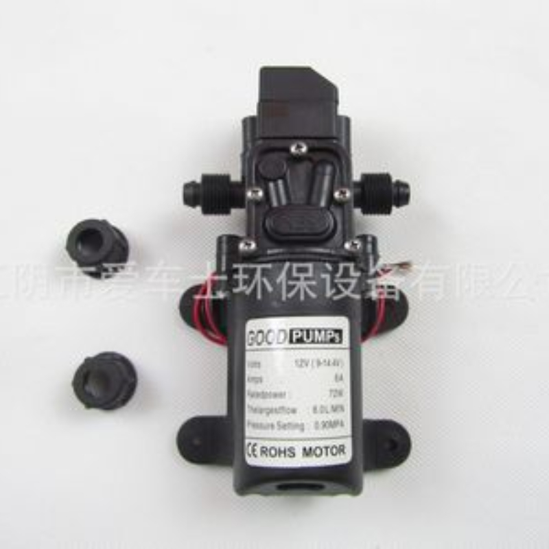 Bomba de diafragma de água dc, bomba de diafragma de 12v, 130psi, 6l/min, bomba de água de alta pressão automática, impulsionadora, interruptor automático de 72w