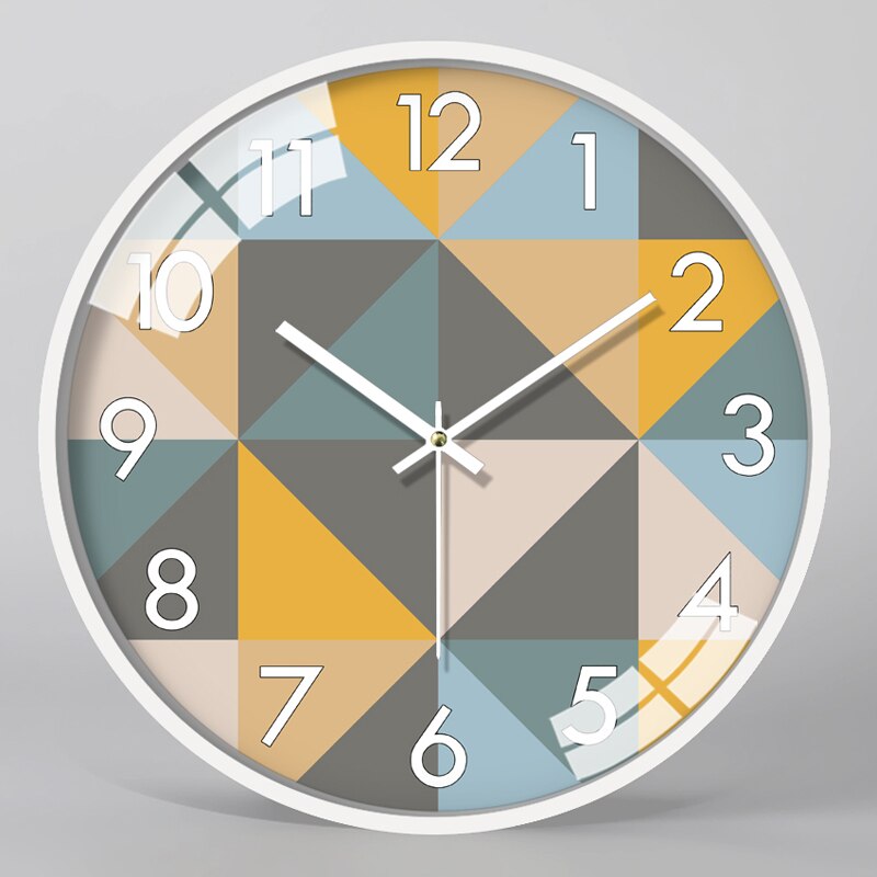 Luxus Wanduhr Metall Küche Wohnzimmer Große Moderne Uhr Heimat Zauberstab Heimat Dekor Duvar Saati Stille Kreative Uhren b50