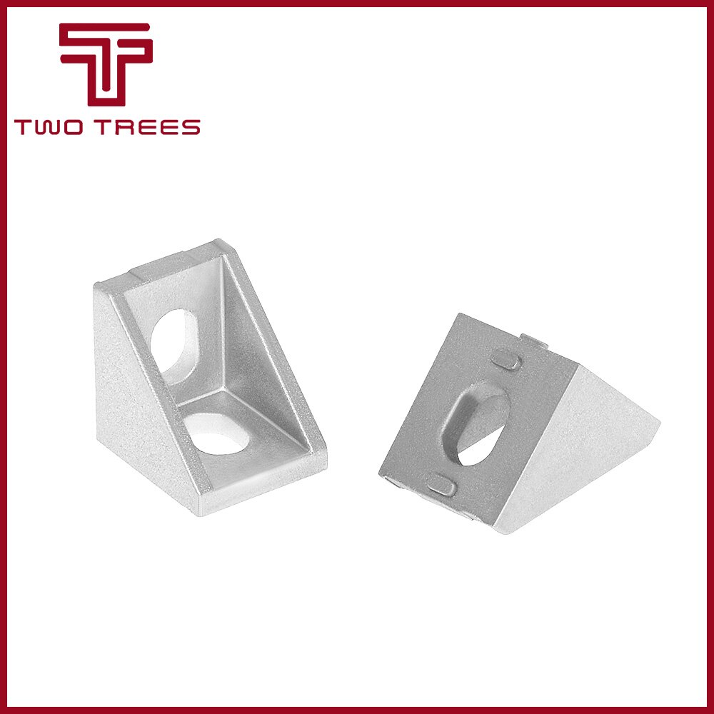5piece Aluminum Corner Connector bracket fastener Mounting Bracket for EU Standard Series Aluminum Extrusion Profile
