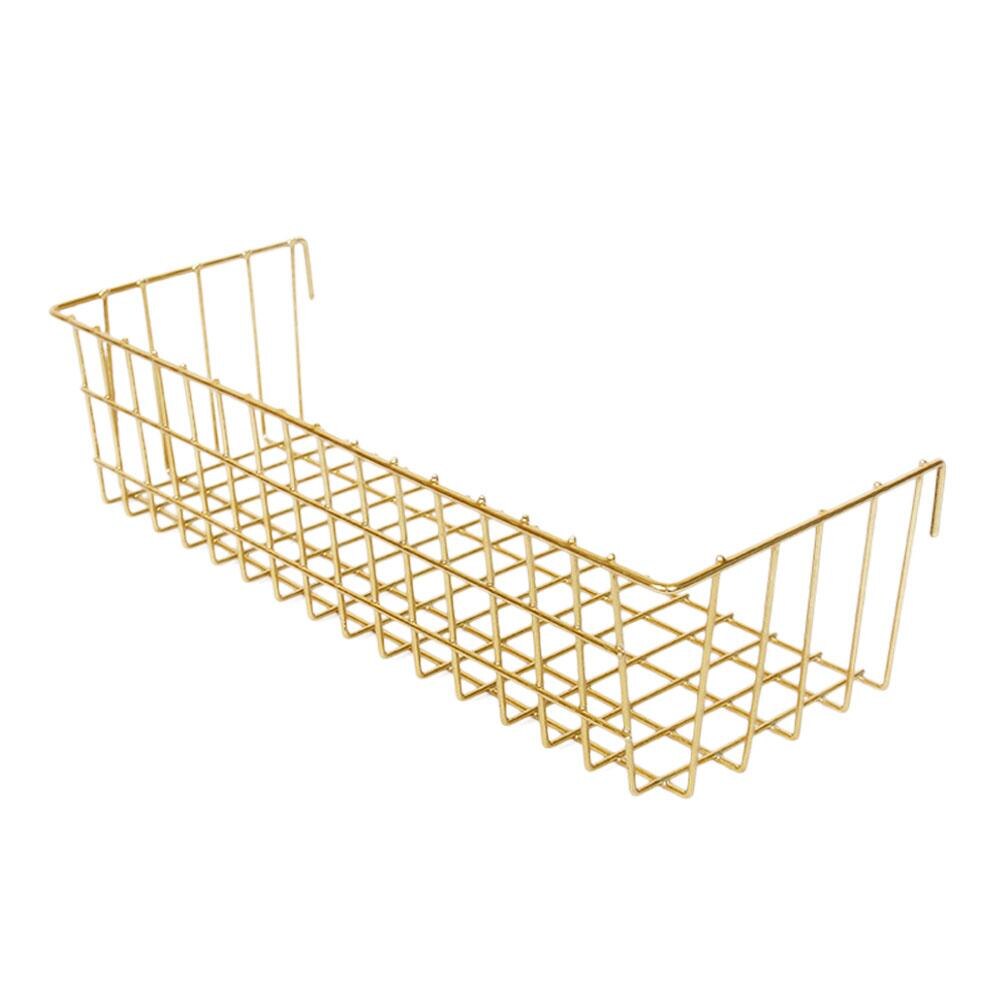 Wall Decoration Iron Frame Hanging Rack Wall Display Storage Box Multifunction Mesh Wire Metal Wall Shelf