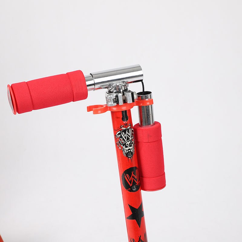 JL_ 2015A Portable Snow Sled Scooter Outdoor Two In One Function Children's Snowboard Ski Scooter 120mm PVC Wheel Bearing 50kg