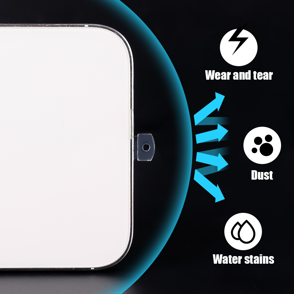 10-1 Uds DIY tapón antipolvo para IPhone tipo C puerto de carga Micro USB tapón antipolvo transparente 3,5mm tapón para conector de auriculares enchufe a prueba de polvo