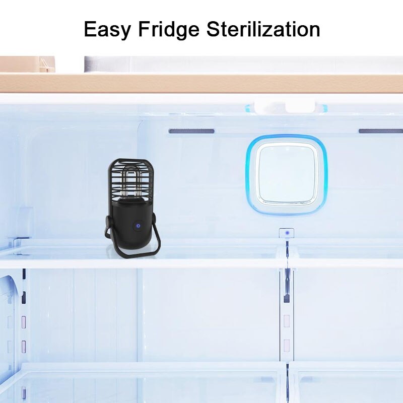 Portable Cordless UVC Lamp Germicidal Ultraviolet Sterilizer 700mAh USB Rechargeable Home Traveling Ozone Generator Disinfection