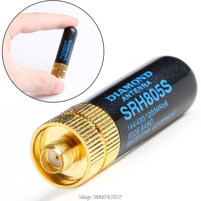 DIAMOND SRH805S SMA-F Female Dual Band Antenna GT-3 UV-5R BF-888s Radio O02 20