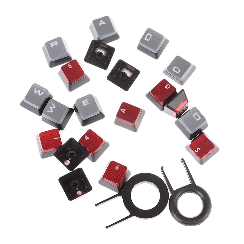 10Pcs/Pack Keycaps for Corsair K70 RGB K95 K90 K63 Mechanical Keyboard