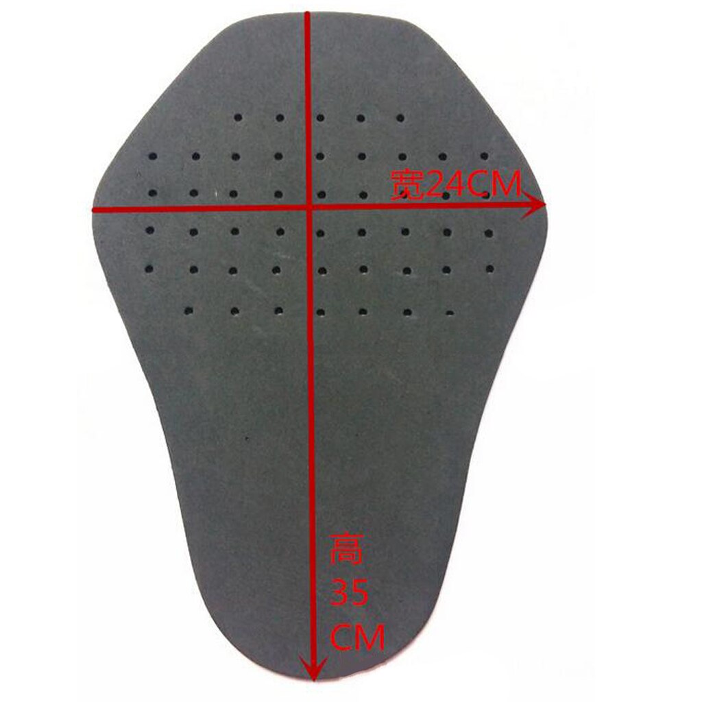 Protector de espalda EVA para hombre y mujer, almohadilla de inserción para chaquetas de motocicleta, ciclismo, esquí, patinaje