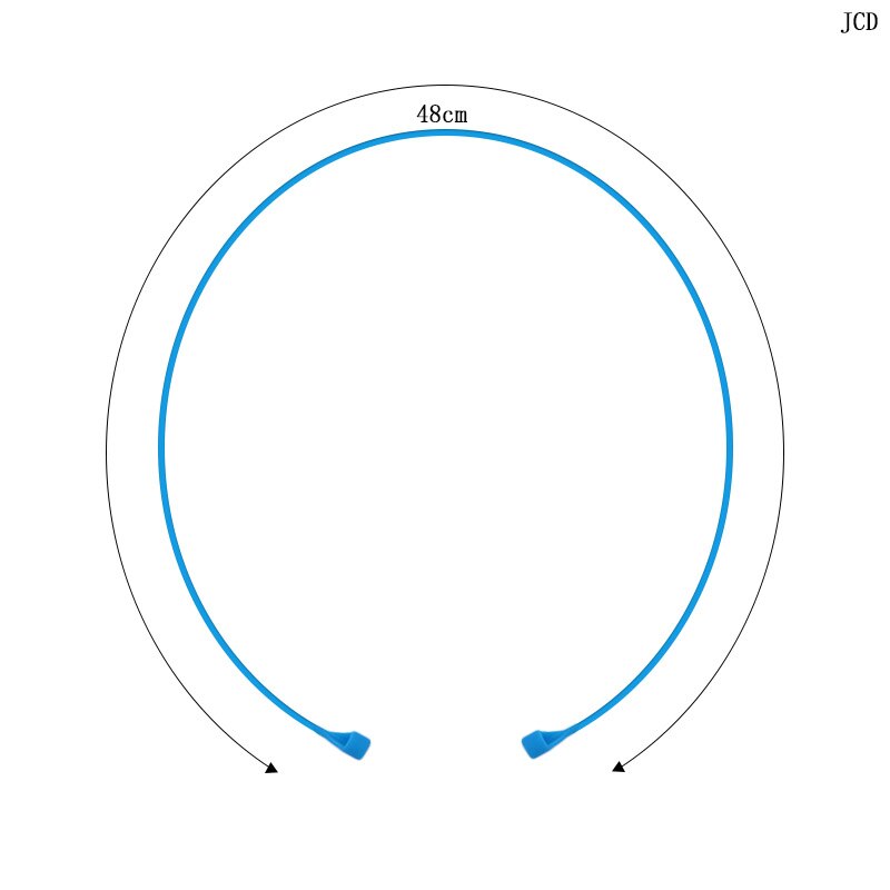 Jcd øretelefonstrop til apple airpods anti tabt strop loop string reb silikone hovedtelefon kabel ledning til air pods