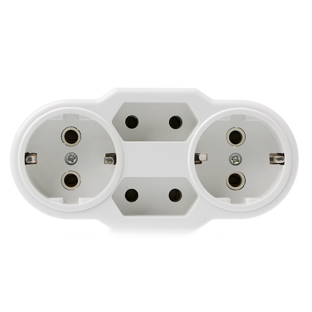 EU Typ Umwandlung Stecker 1 ZU 4 Weg EU Standard Power Adapter Socket Reise Stecker