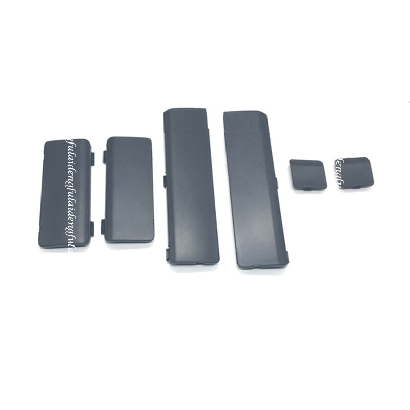 6pcs For Honda CRV CR-V 2007 ABS Black Roof Rail Rack screws Cover Cap Luggage rack cover Car accessories