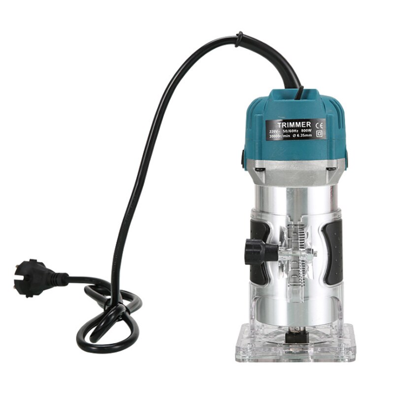 220V 800W Electric Hand Trimmer Woodworking Palm Router Laminate Trimmer