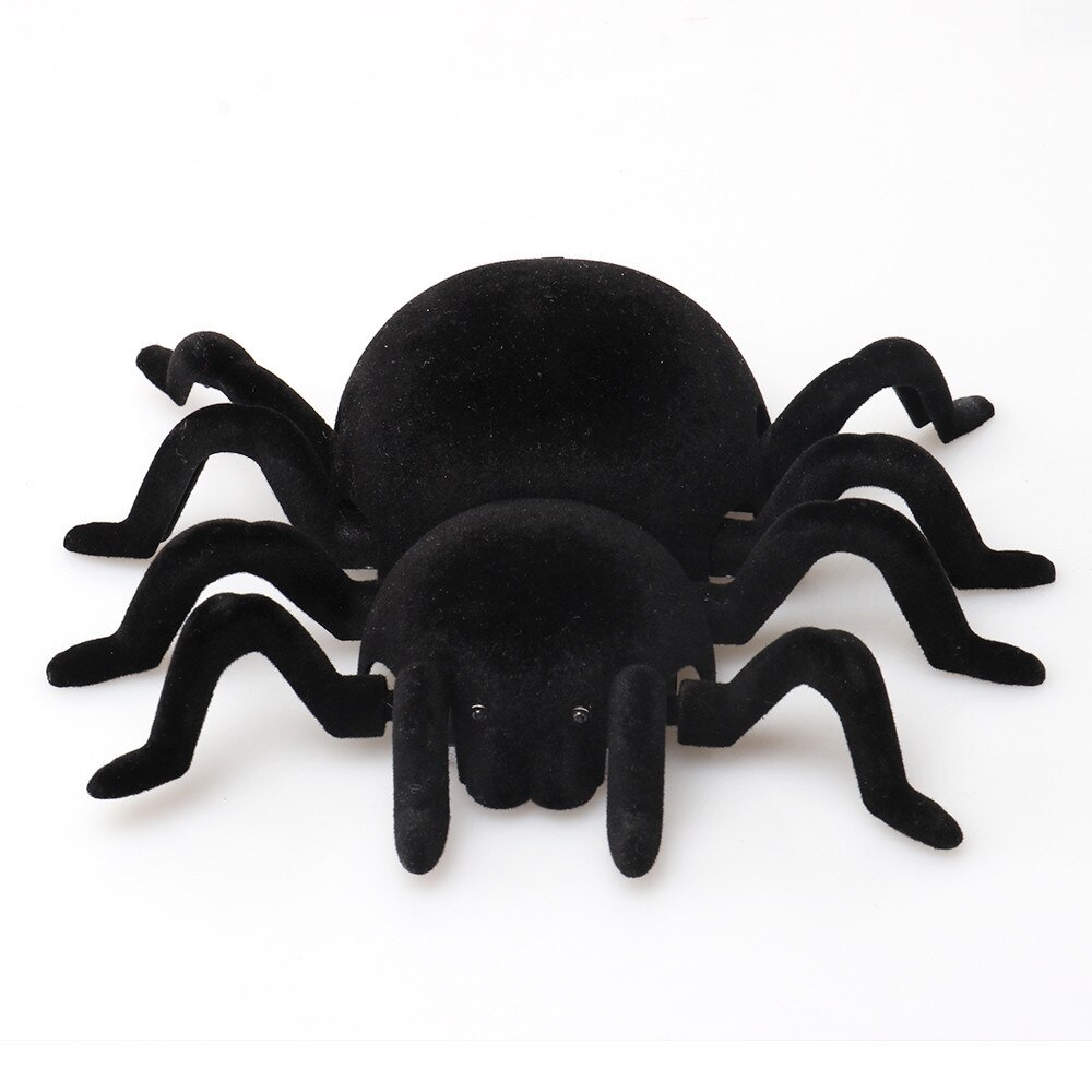 RC Wall Climbing Spider Simulation Joke Scary Trick Scared Electronic Spider Toy: Default Title