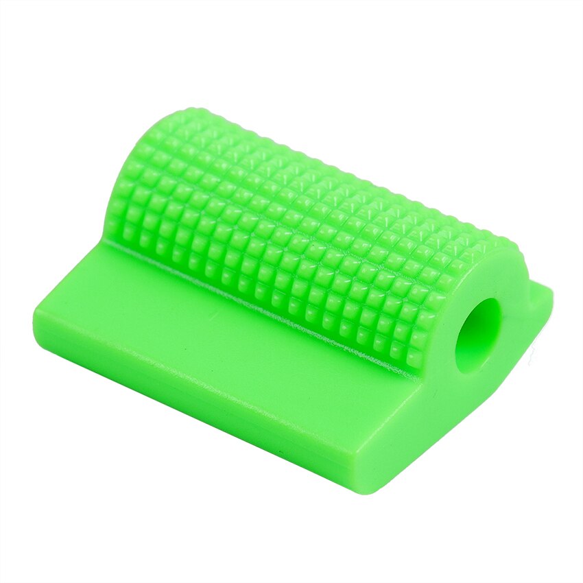 Pédale de changement de vitesse universelle pour moto, couvercle en caoutchouc, protecteur de chaussure, cheville, manchon en Gel: green