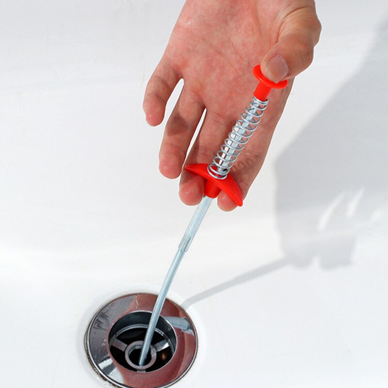 Sewer Pipe Dredging Extractor Flexible Grabber Claw Reacher Tool Drain Clog Remover Cleaning Tool For Sewer Sink Toilet Drains