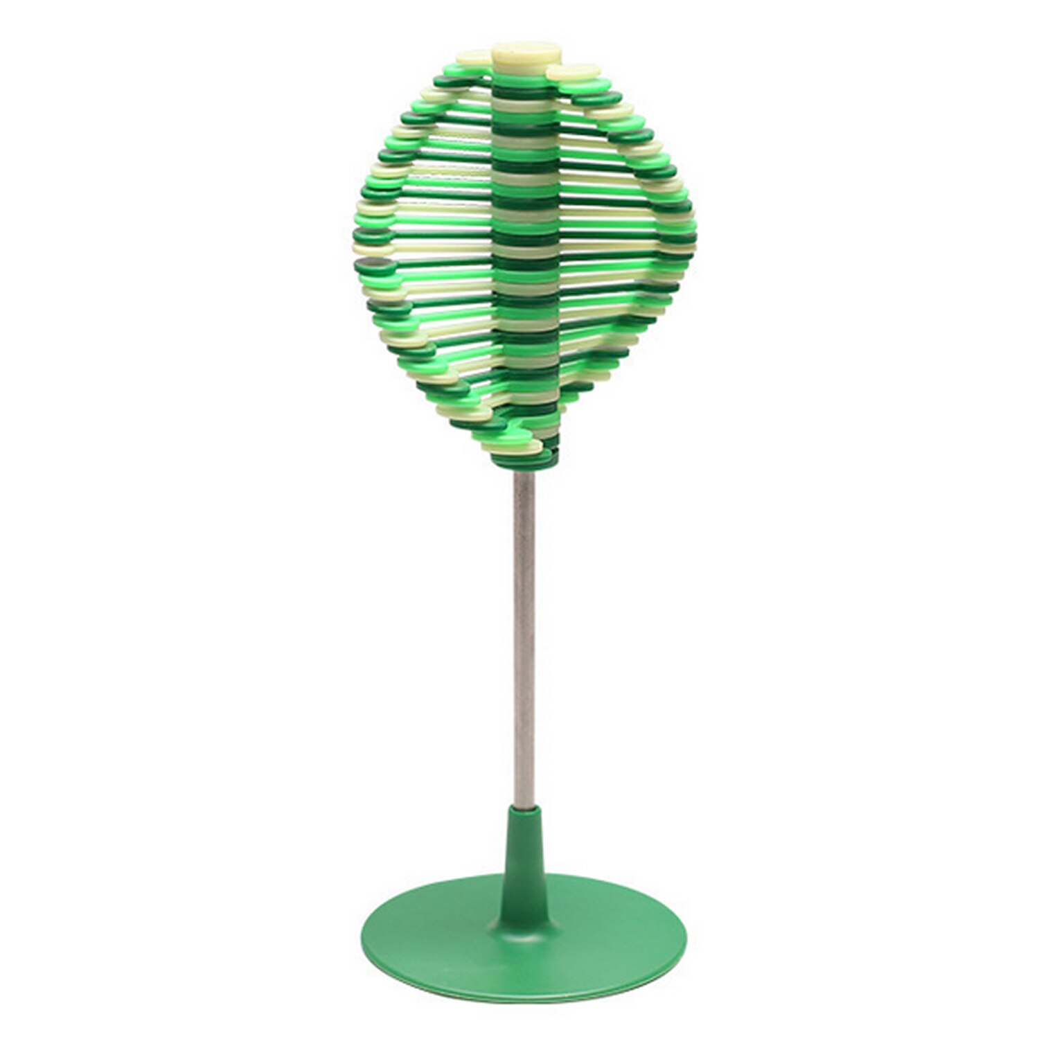 Besegad Funny Rotating Spin Lollipop Toy Kid Children Adults Stress Relief Puzzle Toys Home Office Desktop Decorations: Green