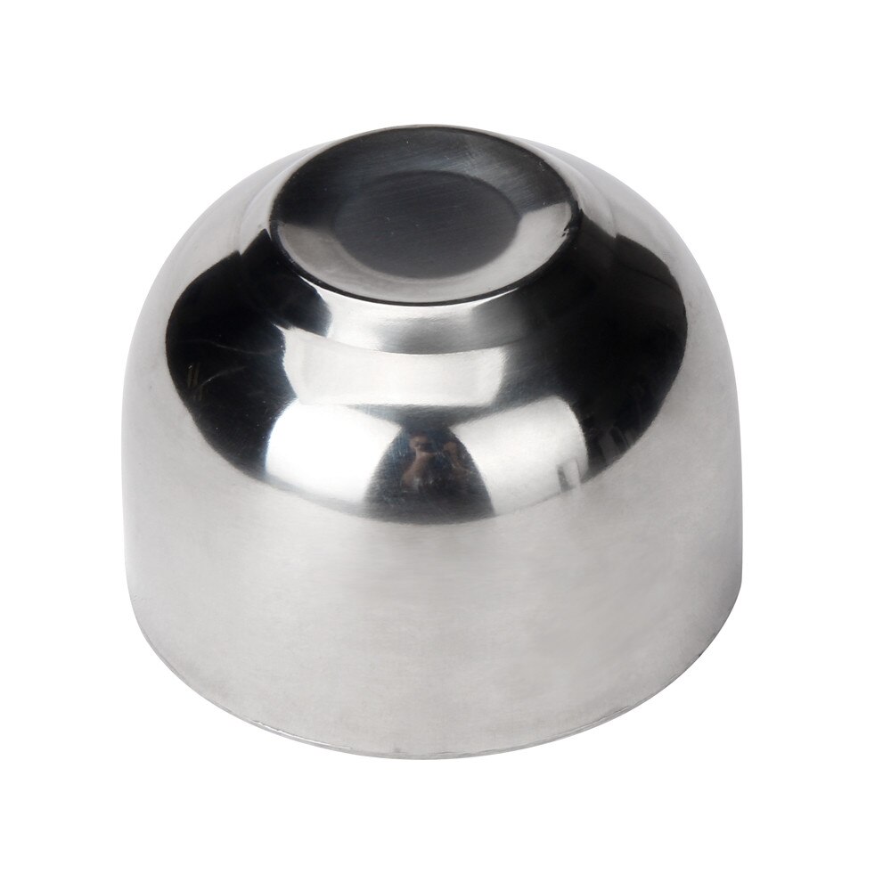 Men's Shaving Mug Bowl Cup For Shave Brush Stainless Steel Metal