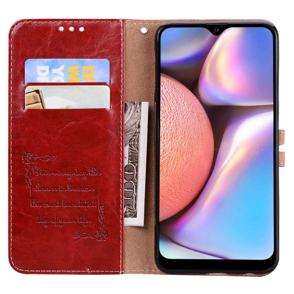 Für Samsung A10 fallen kippen PU Leder Brieftasche Abdeckung Für Samsung Galaxis A10S A10 EINE 10 S SM-A105F SM-A107F Weichen TPU Buch Fundas