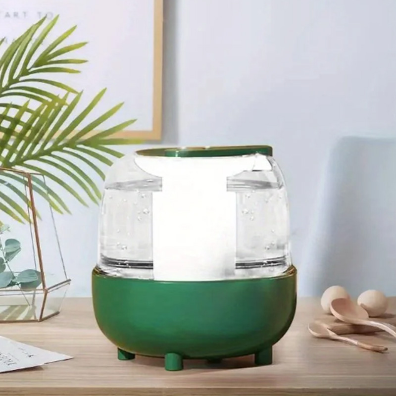 Humidificador aromático de gran capacidad de 4L, humidificador de aire ultrasónico para el hogar, purificador de aire, humidificador con luz Led, doble pulverización