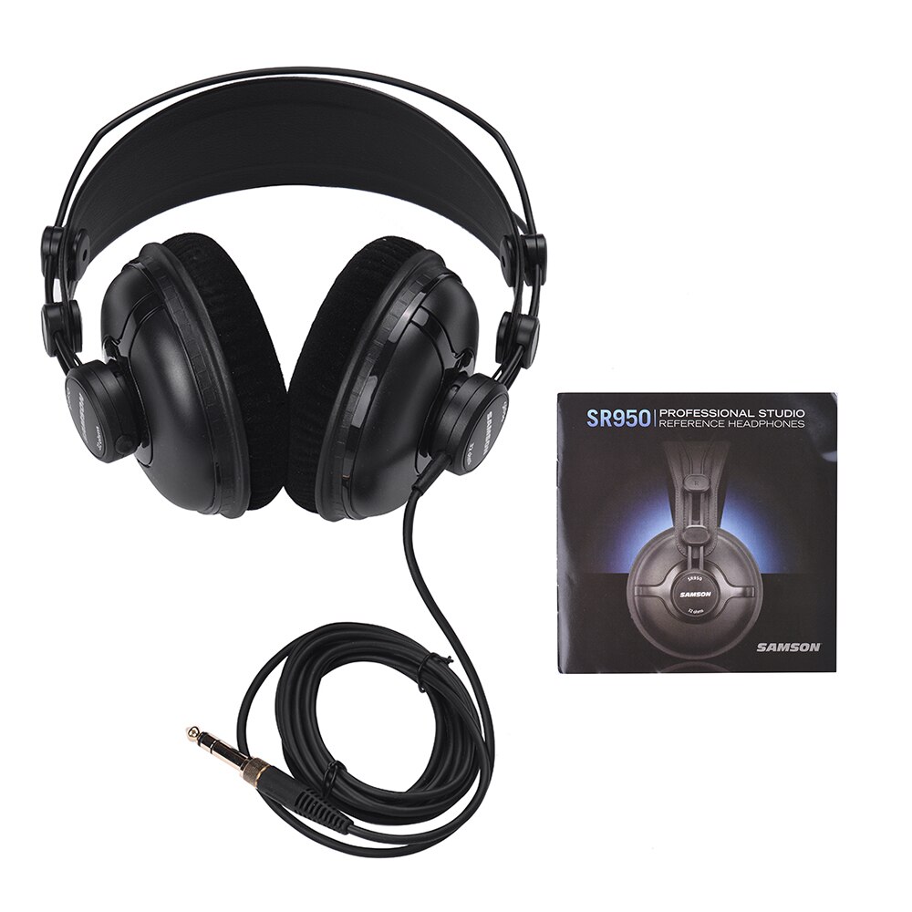 SAMSON SR950 Studio Reference Monitor Headphones Dynamic Headset Closed Ear