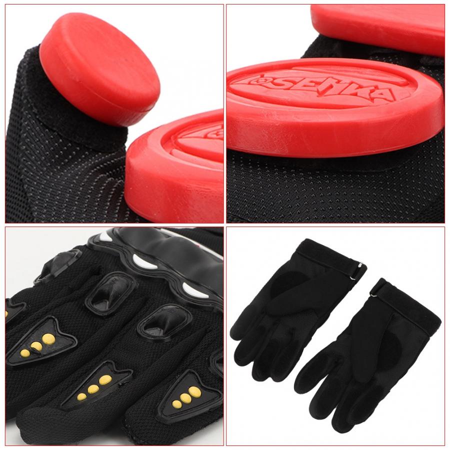 1 paar Longboard Handschuhe Tragen-Beständig Longboard Handschuhe Verdickt Triple Slider Handschuhe Atmungs Skateboard Sport Zubehör