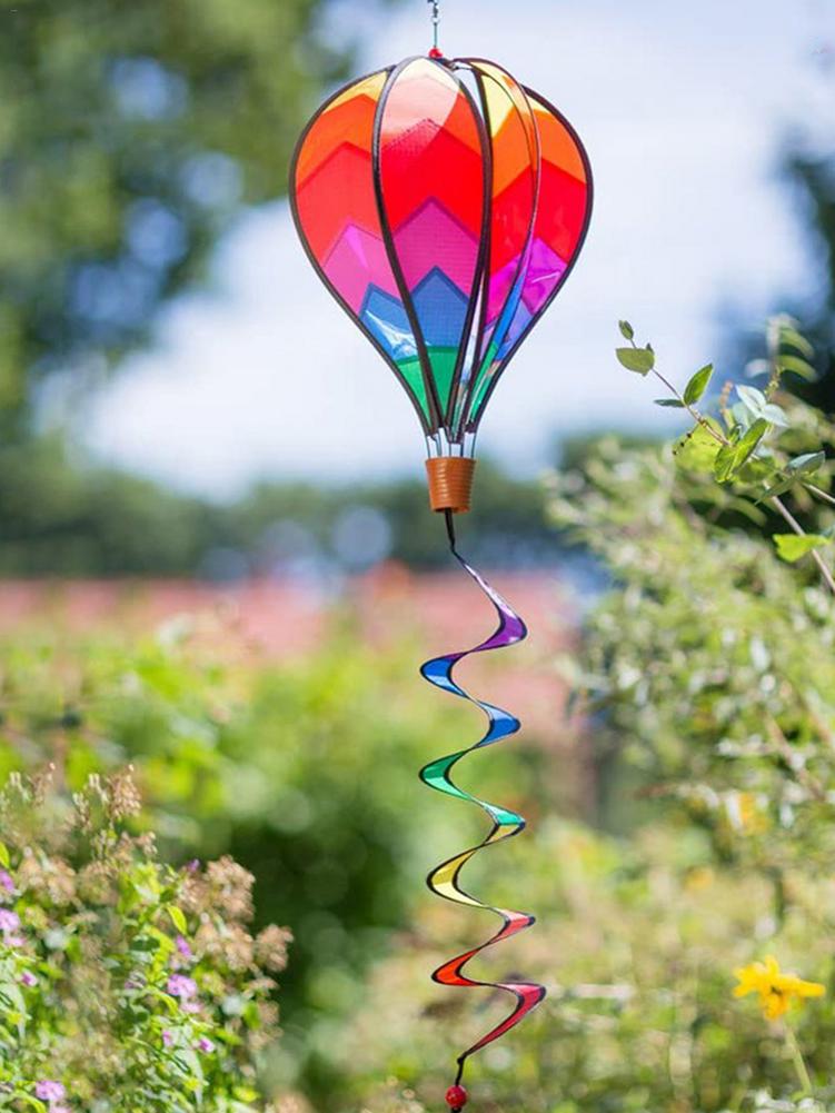 Luftballon legetøj vindmølle spinner have græsplæne have ornament udendørs fest favor forsyninger luftballon farverig have