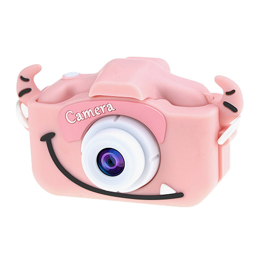 Cute X5S 2.0 Inch Screen HD 1080P 20MP 2000W Pixel Digital Camera: Pink cow