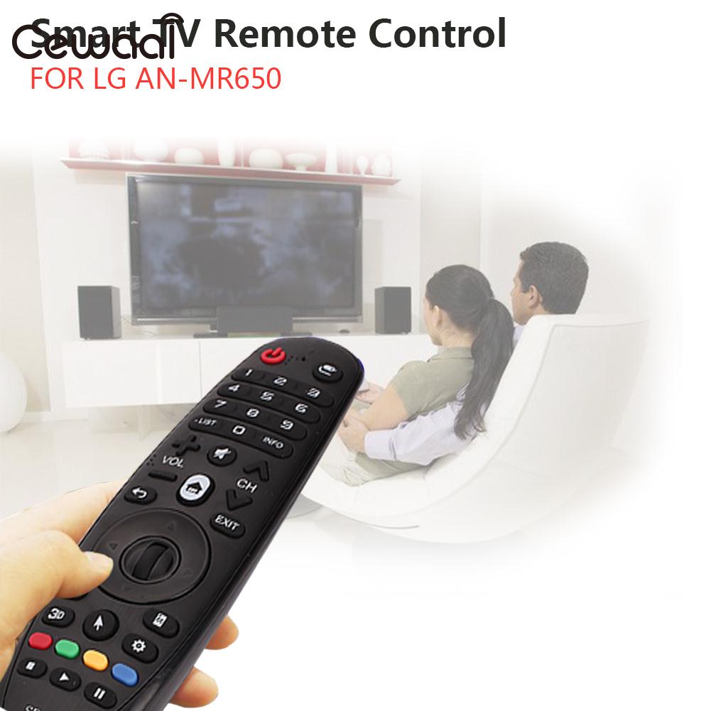 TV Remote 433 mhz Duurzaam Vervanging TV RC SR-600 Smart TVs Afstandsbediening voor LG AN-MR650 Universele