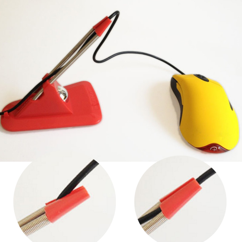 Mouse Bungee For Gaming Wire Clipper Mouse Wire Holder Cord Clip Cable Organizer Game Mouse Wire holder Mice Line Fixer