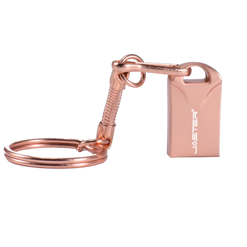 JASTER USB 2.0 style metal Memory stick USB flash stick drive 4GB 16GB 32GB 64GB pen drive u disk customer logo: Pink / 20GB