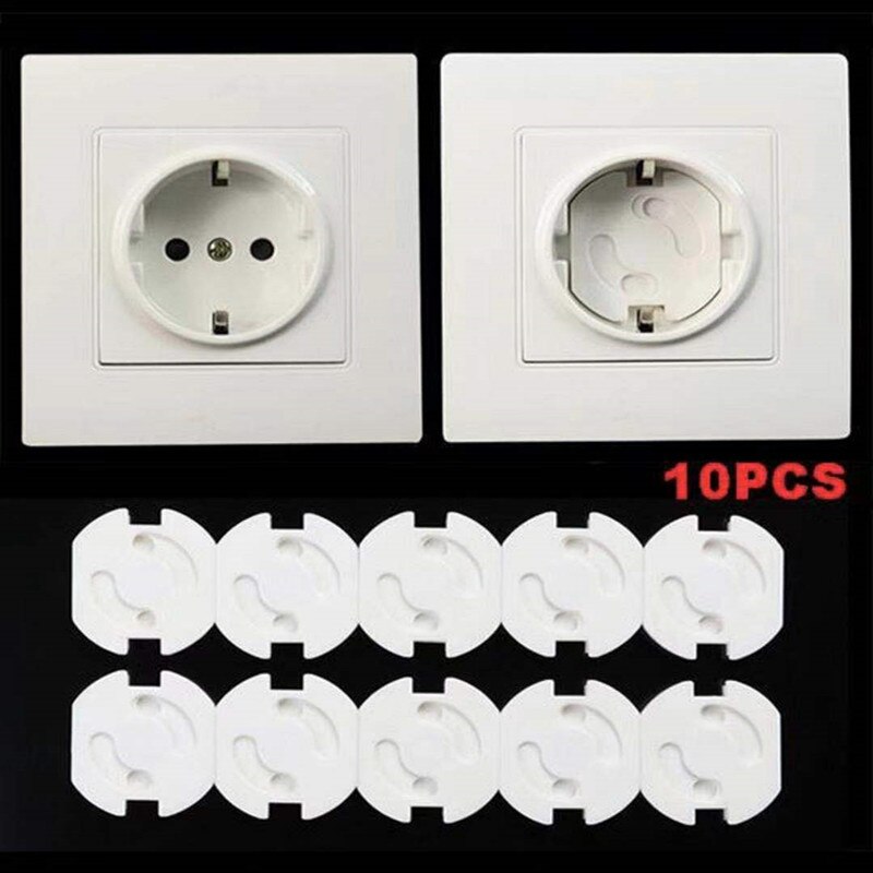 20Pcs Anti Electric EU Plug Sockt Cover Sockproof Safety Electrical Outlet Cover For Kids