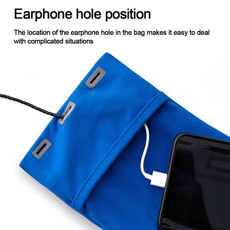 1pc Running Mobile Phone Arm Bag Universal Breathable Sports Accessories Armband Jogging Bag Phone Armband Case Outdoor Arm Bag