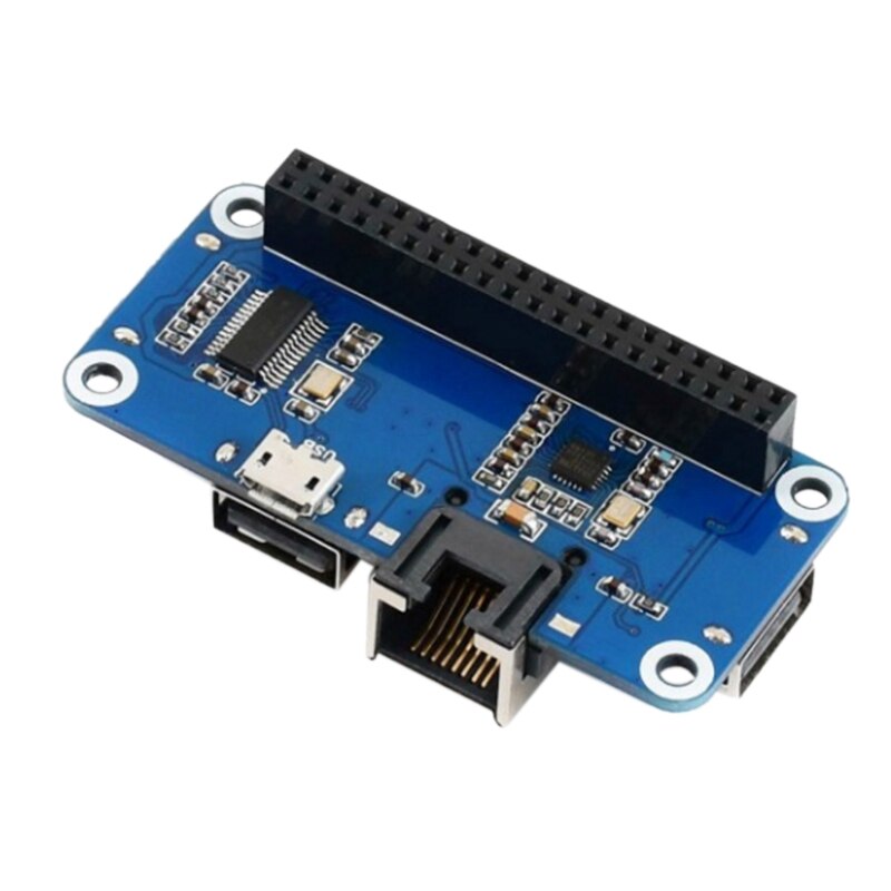 Waveshare Ethernet/Usb Hub Hoed Voor Raspberry Pi 1X RJ45 Ethernet Poort 3X Usb-poorten 5V
