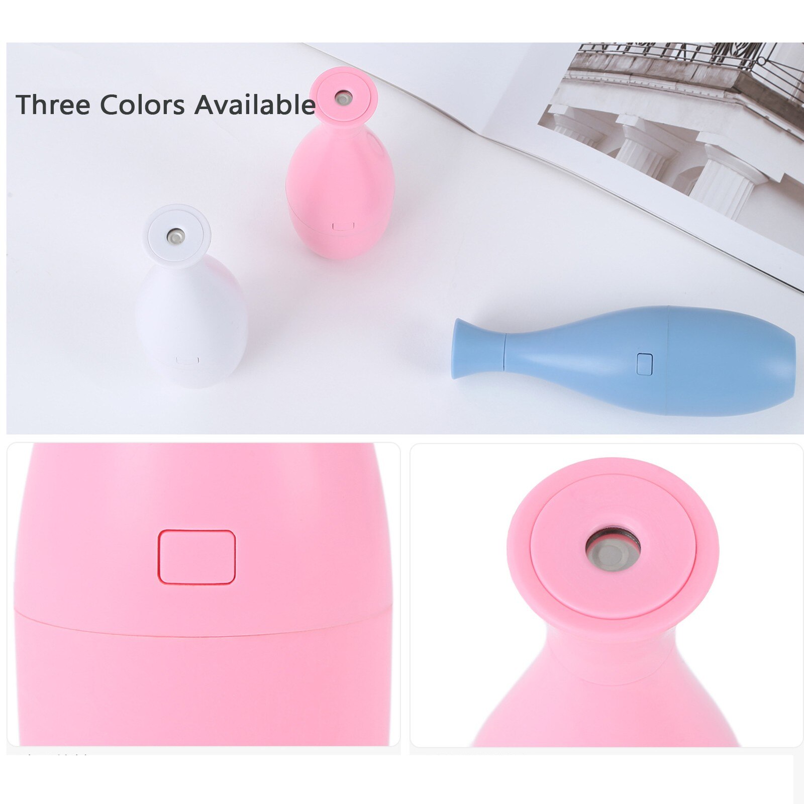 220ml Portable Mini Humidifier Usb Personal Desktop Humidifier For Travel Office Home Portable Air Humidifier Travel Mist#p30