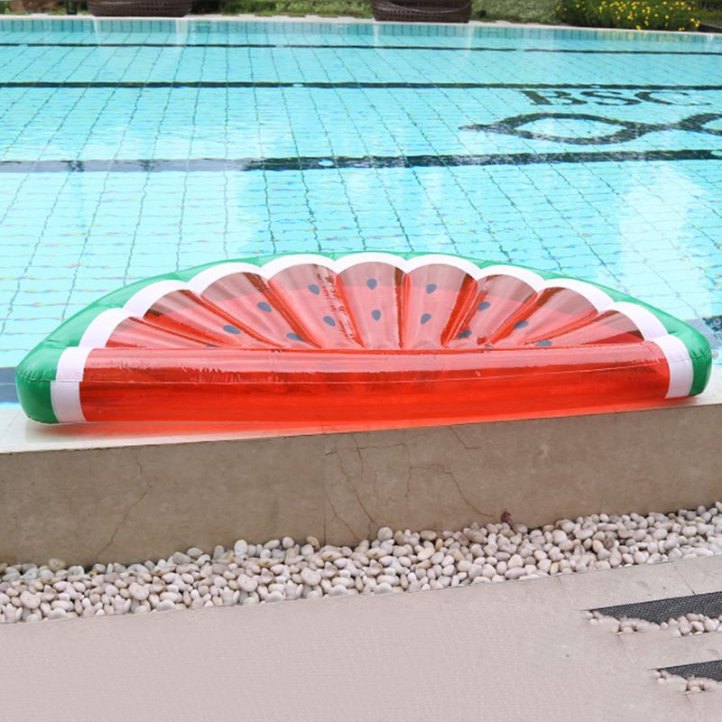 Basen kąpielowy zabawki plażbyć winnym lato nadmuchiwane półokrągłe arbuz pływający rząd dla dorosłych pływanie zabawa z wodą Platforma łóżko