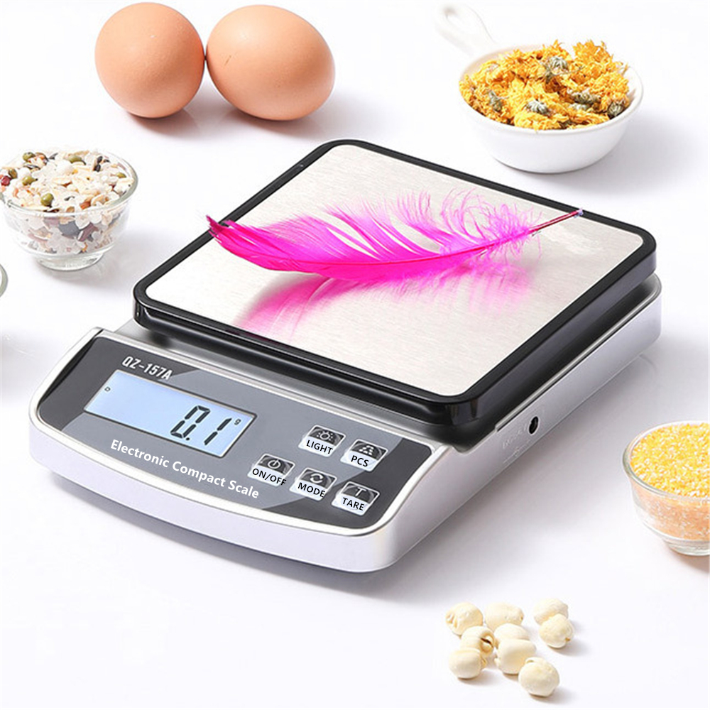 15/10/3KG Electronic Scale fit in USB Charge/plug-in/battery Waterproof Kitchen Scale House Coffee Scale Digital Baking Scale