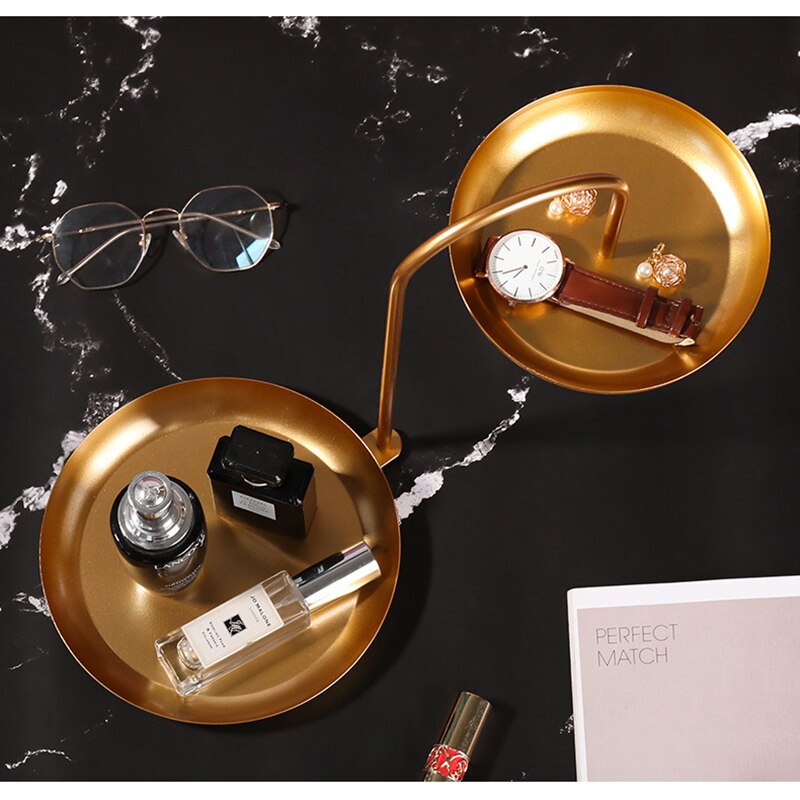 Plateau de rangement de fruits à Double couche, présentoir à gâteaux, à desserts de fête en famille, décoration de mariage, accessoires de cuisine