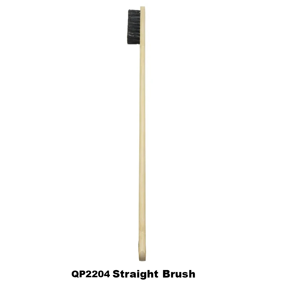 40cm escova de limpeza do motor automático carro aro roda pneu escova de limpeza multi-função bambu lidar com mane escovas ferramenta de limpeza do carro: curved inward