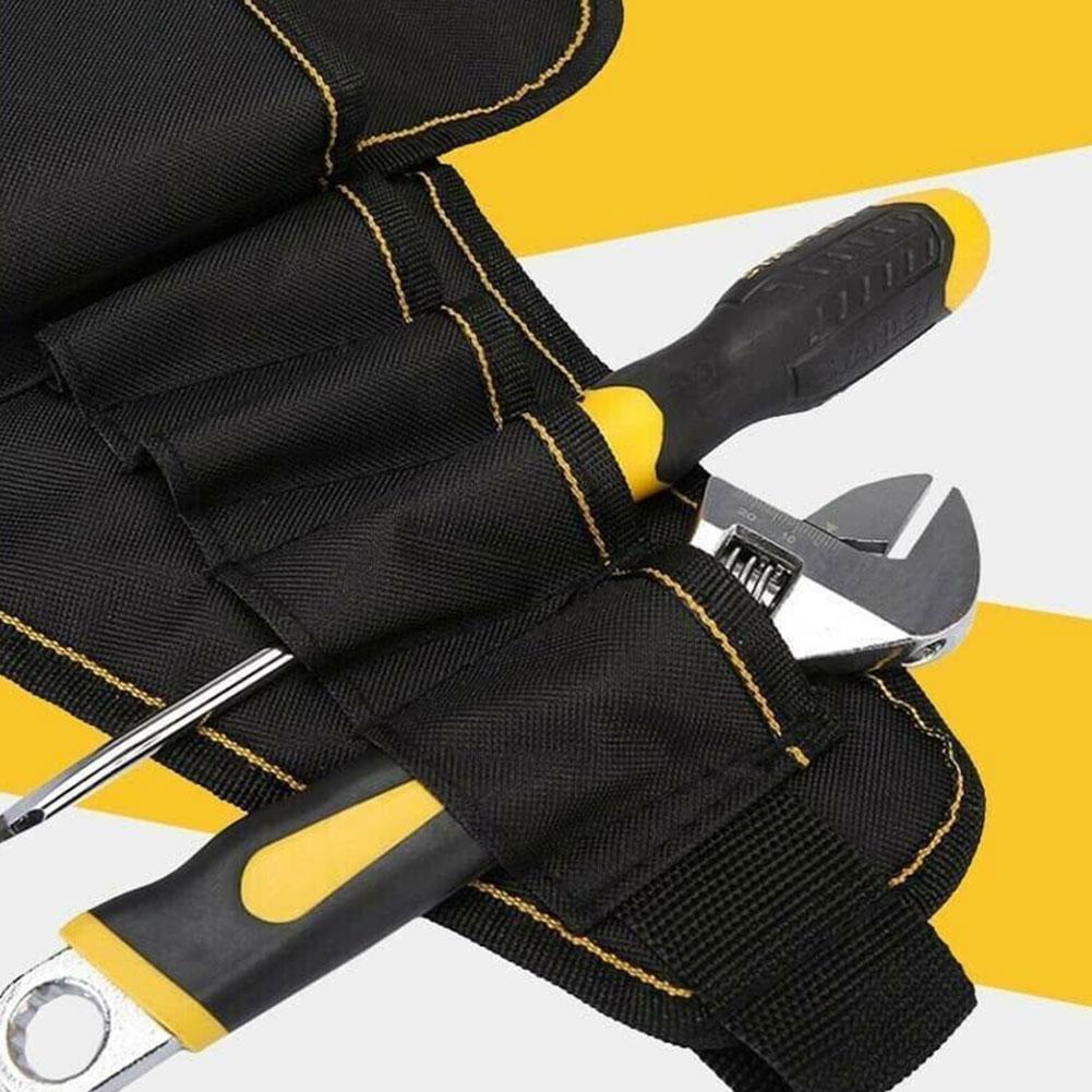 Hardware Tool Belt Bag Multi-function Waist Pack Repair Tool Storage Bag Oxford Cloth Hardware Tool Pocket Wrench Pliers