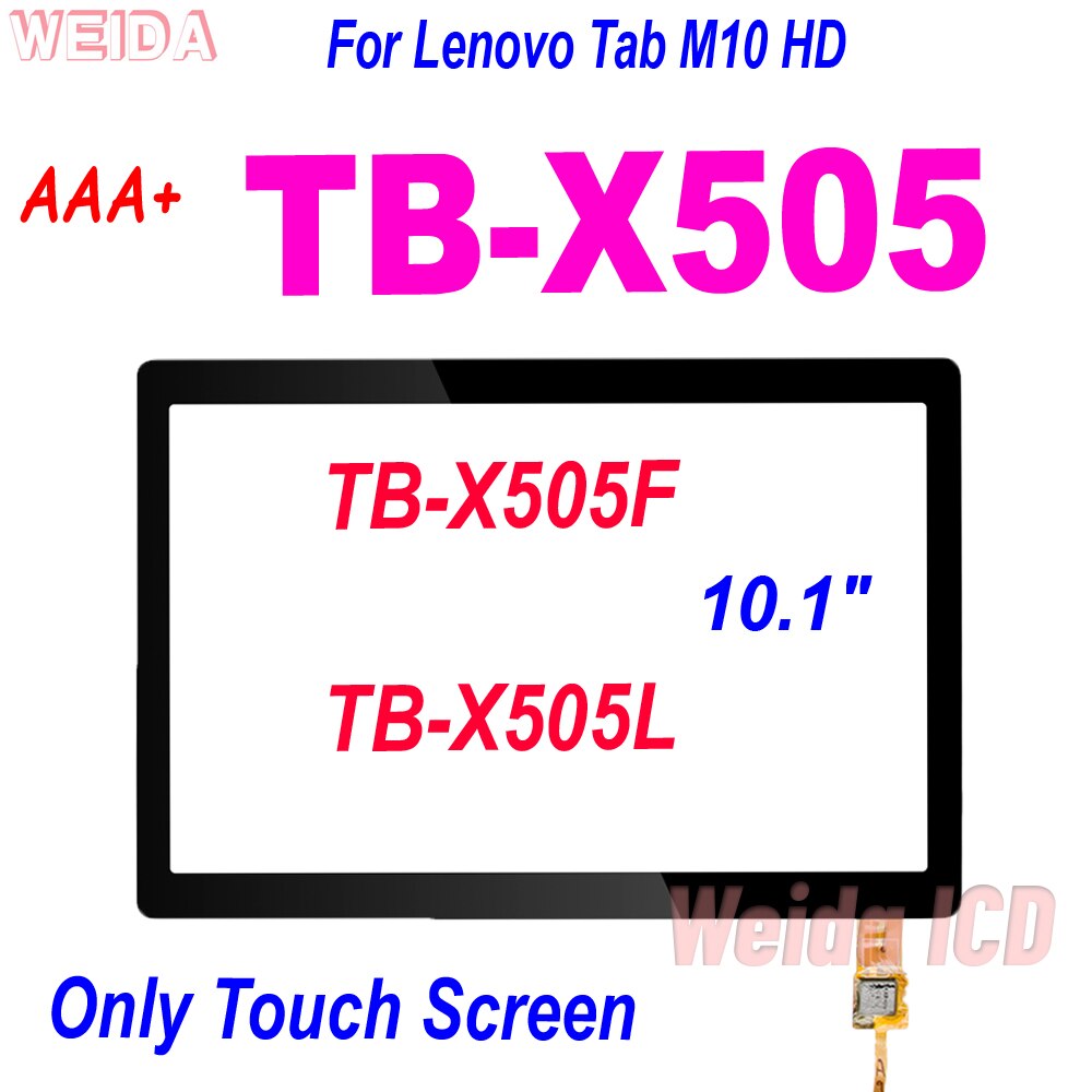 10.1” For Lenovo Tab M10 HD TB-X505 X505F TB-X505L X505 LCD Display Touch Screen Digitizer Assembly for TB-X505 LCD Replacement