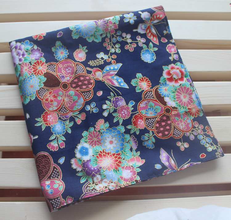 Furoshiki-Pañuelo de tela estilo japonés, 45cm, muchos usos