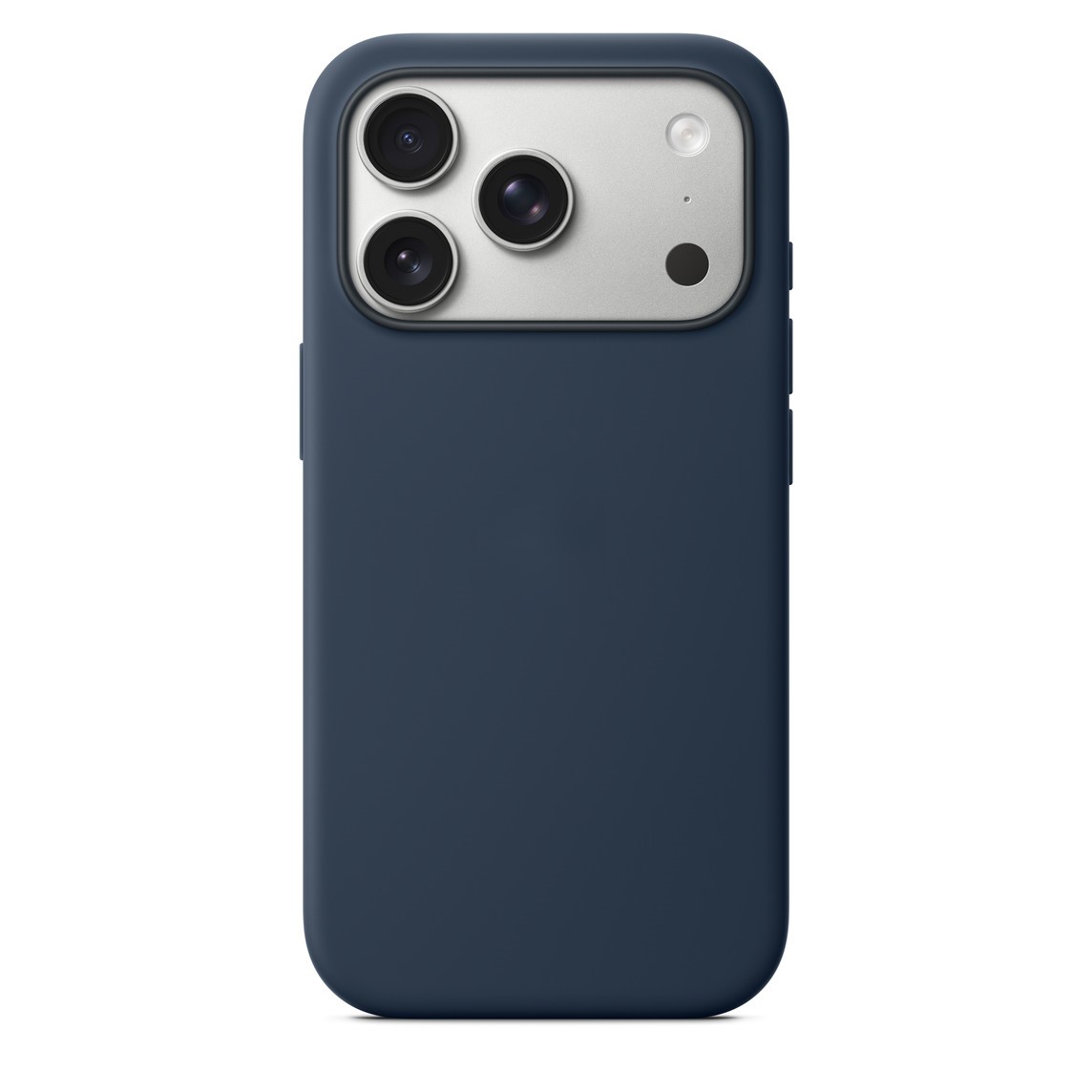Originele 1:1 vloeibare siliconen hoes voor Magsafe case voor iPhone 17 16 15 14 13 Pro Max magnetisch draadloos opladen zonder logo: Donkerblauw / iPhone17